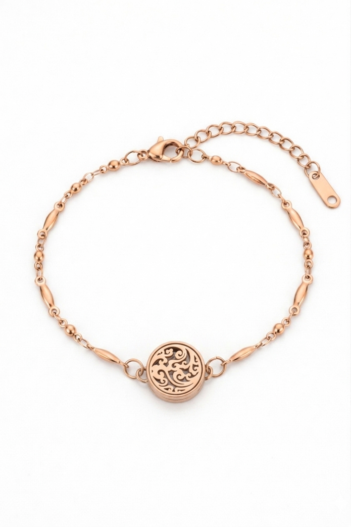 Ornate Swirl Diffuser Bracelet - 12mm Class Size