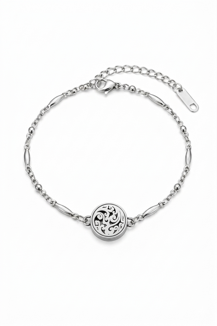 Ornate Swirl Diffuser Bracelet - 12mm Class Size