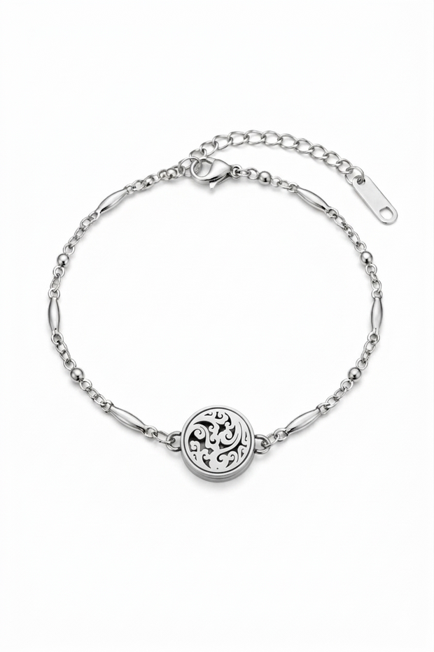 Ornate Swirl Diffuser Bracelet - 12mm Class Size