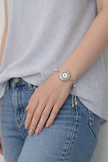 Aura Circle Diffuser Bracelet - 20mm Statement Size