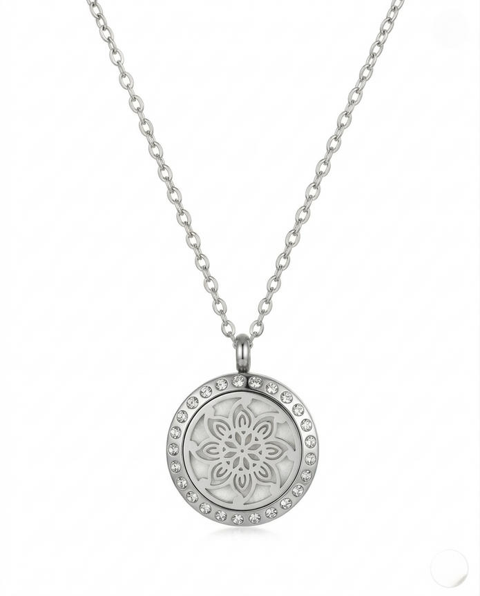 Floral Harmony Diffuser Necklace