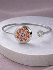 Floral Harmony Diffuser Bangle