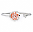 Floral Harmony Diffuser Bangle