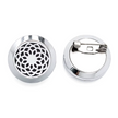 Solara Bloom Diffuser Brooch – 20mm Statement Size