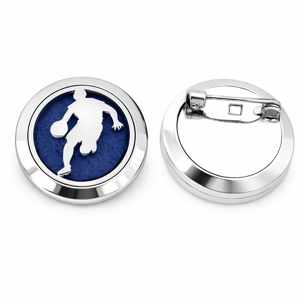 Strike Edge Diffuser Brooch – 20mm Statement Size