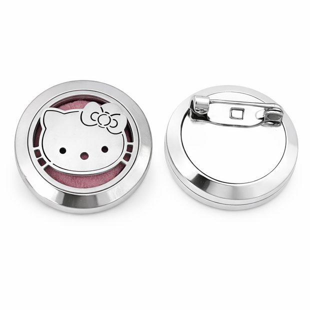 Sweet Charm Diffuser Brooch – 20mm Statement Size