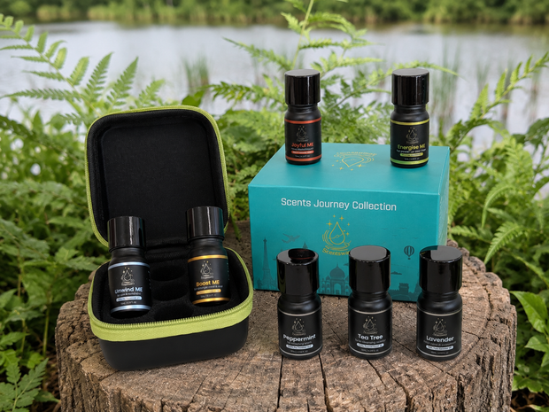 Scents Journey Essential Oil Travel Pack — 7 × 5mL