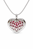 Velvet Heart Diffuser Necklace