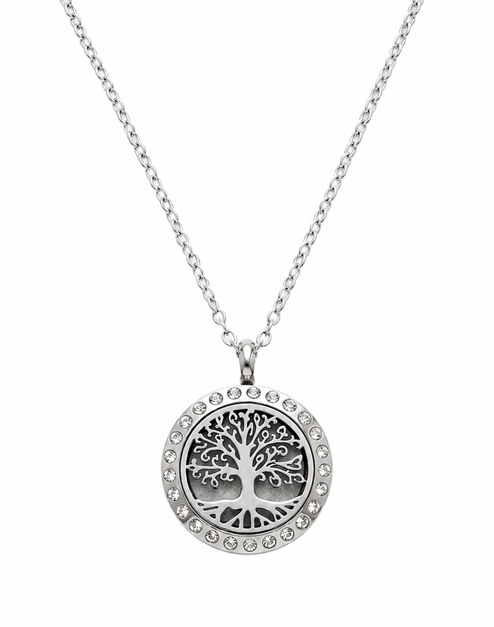 Tree of Life Diffuser Necklace