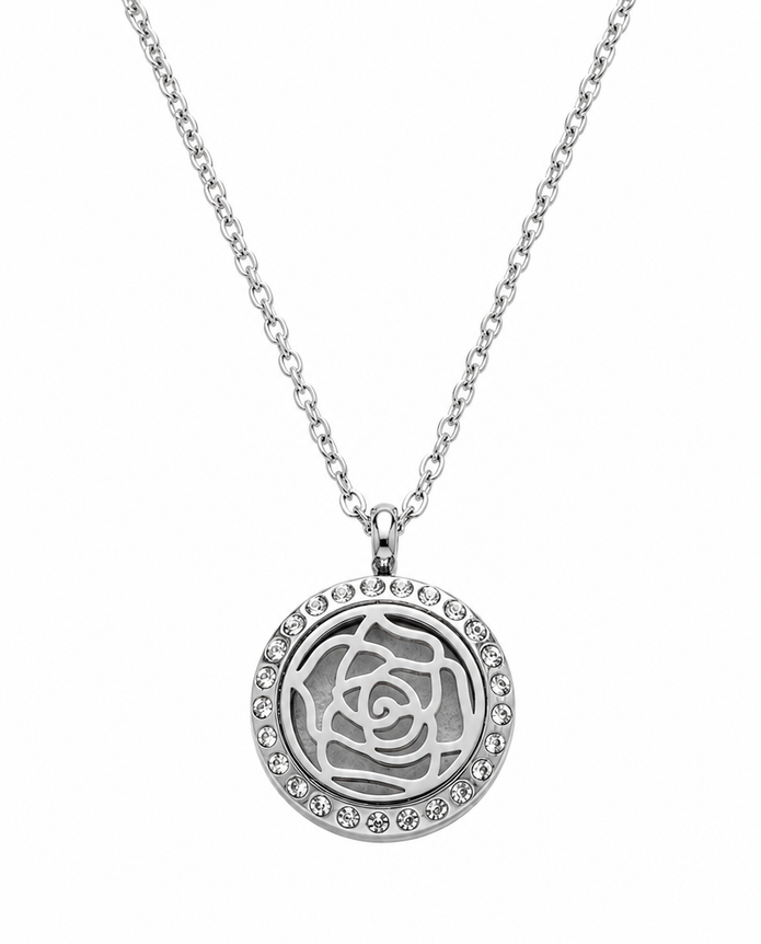 Velvet Rose Diffuser Necklace