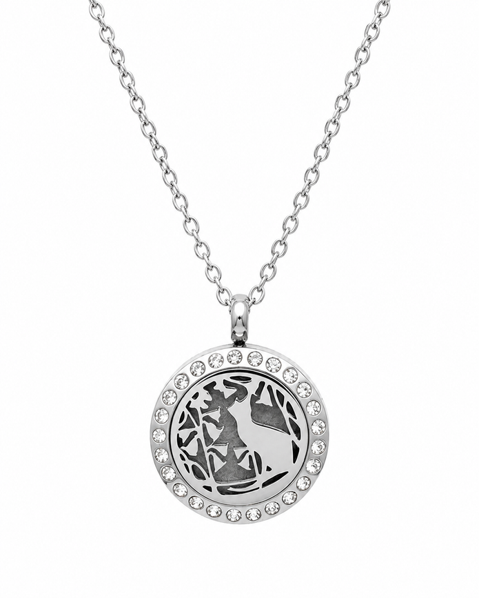 Lily Feline Diffuser Necklace