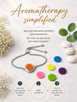 Tree of Life Diffuser Bracelet - 20mm Statement Size
