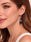 Sodalite Lava Earrings – Clarity