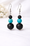 Green Jasper Lava Earrings – Steady