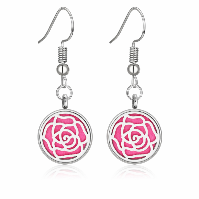 Velvet Rose Diffuser Earrings