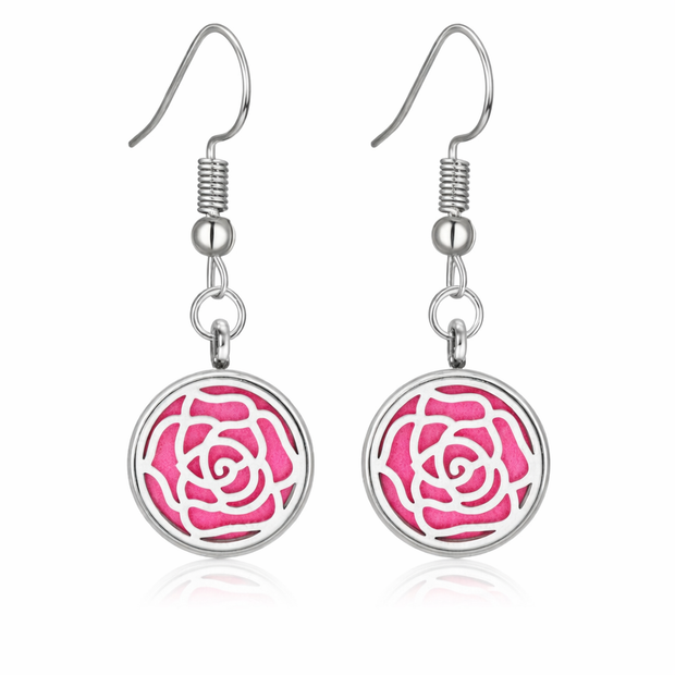 Velvet Rose Diffuser Earrings