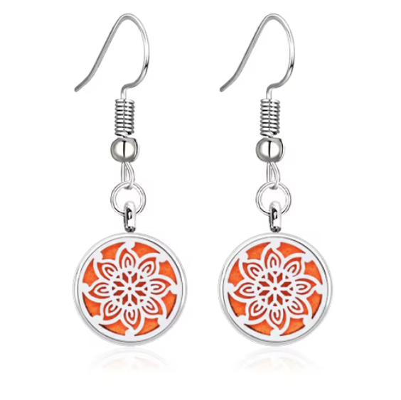 Floral Harmony Diffuser Earrings