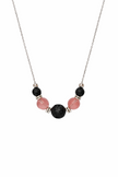 Rose Quartz Lava Necklace – Love