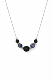 Sodalite Lava Necklace – Clarity