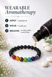 7-Chakra Lava Bracelet – Balance