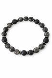 Labradorite Lava Bracelet – Depth