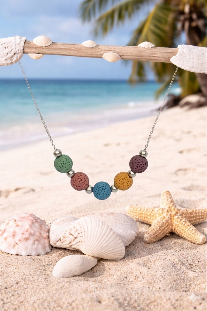 Summer Breeze Stack Multicolour Necklace