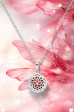 Star Garden Silver Cage Necklace