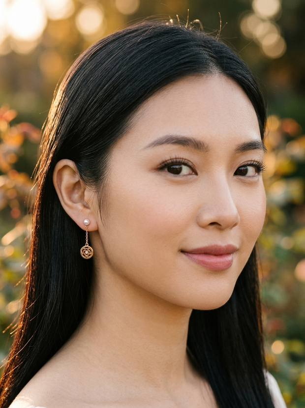 Rosette Lumière Earrings