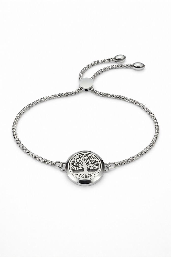 Tree of Life Diffuser Bracelet - 20mm Statement Size
