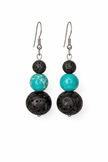 Green Jasper Lava Earrings – Steady