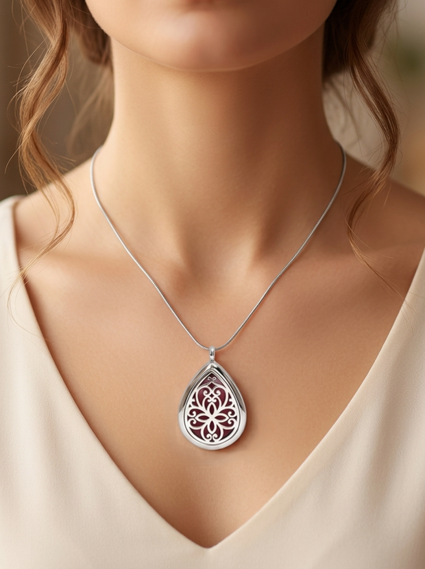 Elegant Drop Diffuser Necklace