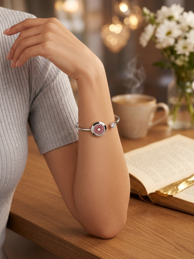 Solara Bloom Diffuser Bangle