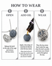 Celestial Bloom Silver Cage Necklace
